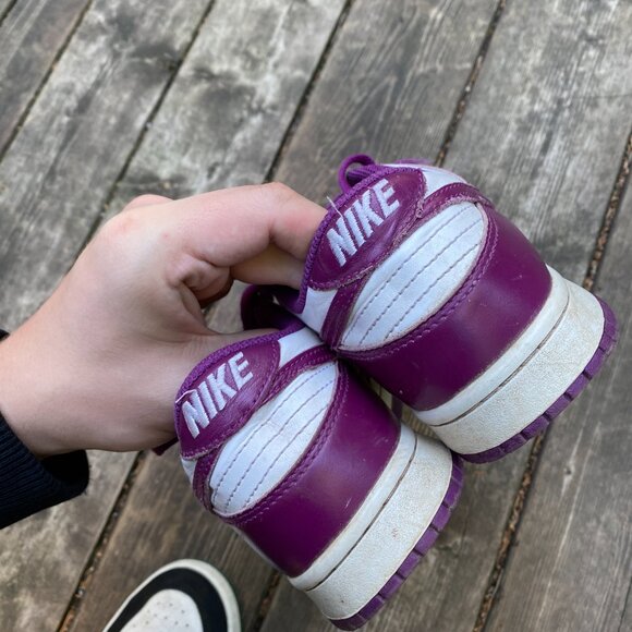 2024 Nike Dunk Low Viotech White Purple Size 6.5 - Picture 9 of 9